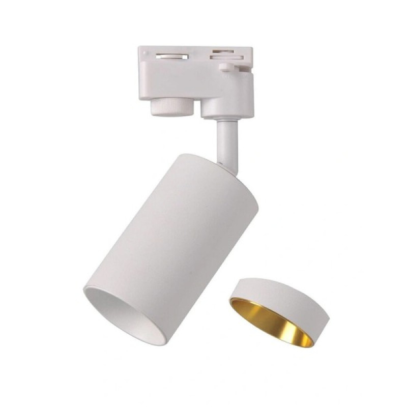 Трековый светильник Goldlux 3321701 Maribel GU10 1x10W IP20 белый