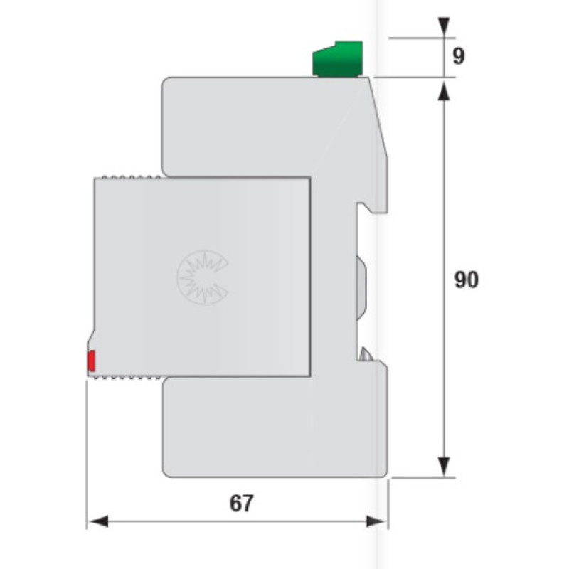 Ограничитель перенапряжения ETI 002442958 ETITEC V T2 255/20 (1+0) RC