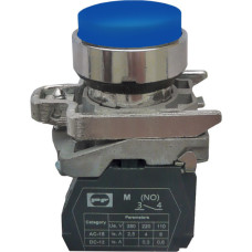 Кнопка Promfactor FP4-BL61 1NO синяя (FP4-BL61)