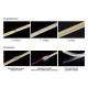 LED стрічка COLORS COB-24V-IP20 7.2W 605Lm 3000K 5м (DRF6-24V-8mm-WW)