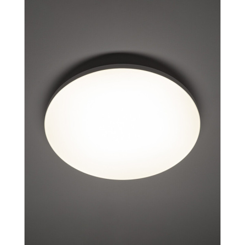 Світильник стельовий із датчиком руху Nowodvorski 11762 Denia LED M 1x24W 4000K 2450Lm IP20 білий