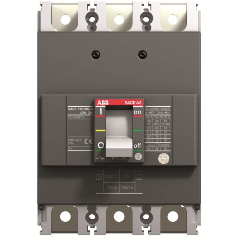 Автоматический выключатель ABB Formula A1C 125 TMF 80-800 3p F F