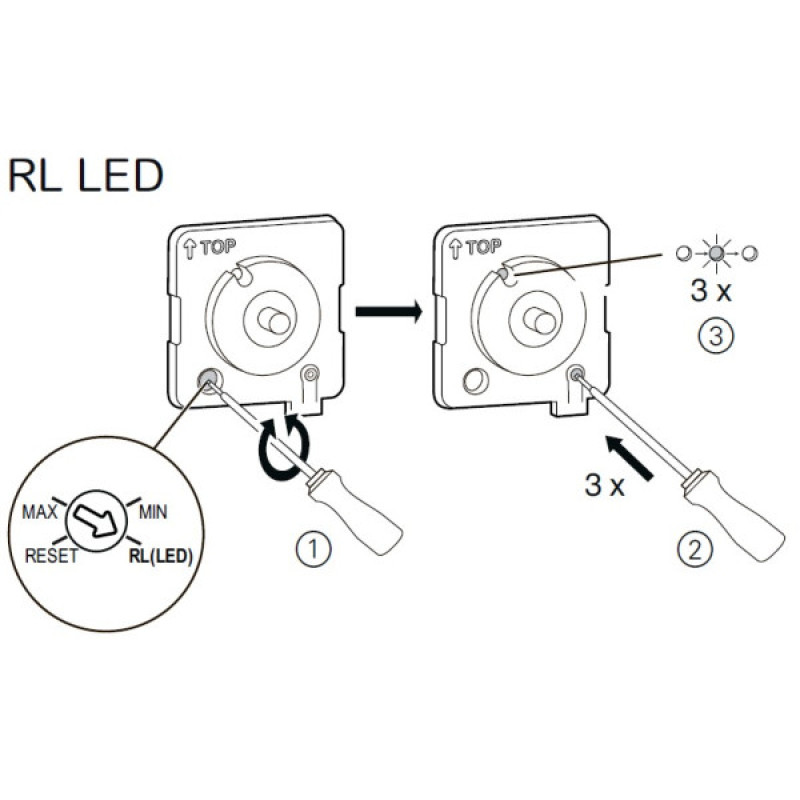 Універсальний поворотний світлорегулятор Schneider Electric NU351430 для LED ламп (алюміній)