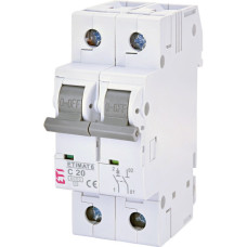 Автоматический выключатель ETI 002142517 ETIMAT 6 1p+N С 20А (6 kA)