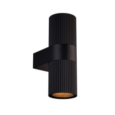 Вуличний світильник Nordlux 2318051003 Kyklop Ripple GU10 2x25W IP54 чорний