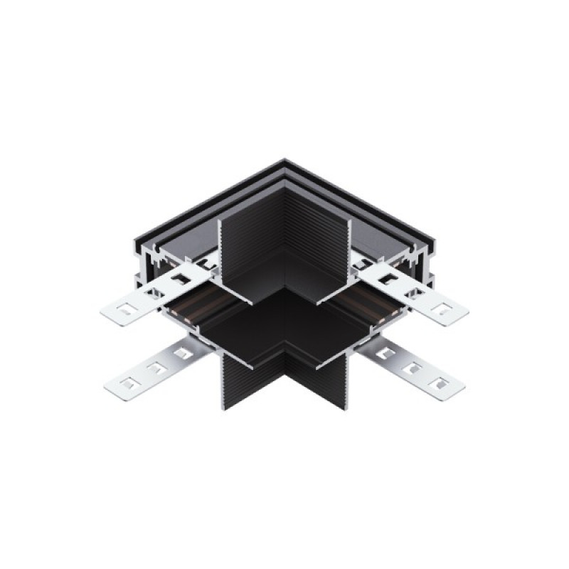 Соединитель угловой Kloodi KDMG-TRX ZM BASE 90 V 48V черный