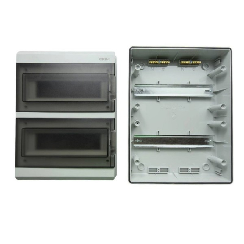 Бокс пластиковый СКИМ на 24 модуля накладной IP65 ( С11902007/С99990127 )
