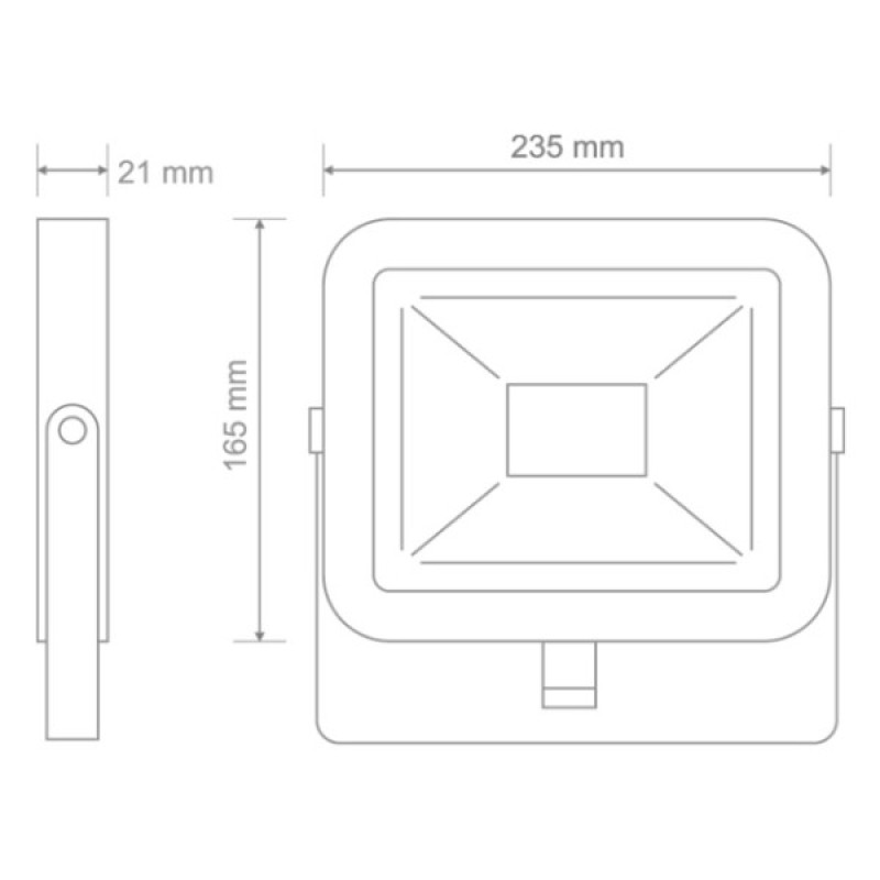 LED прожектор Maxus FL-02 50Вт 5000K (1-MFL-02-5050)