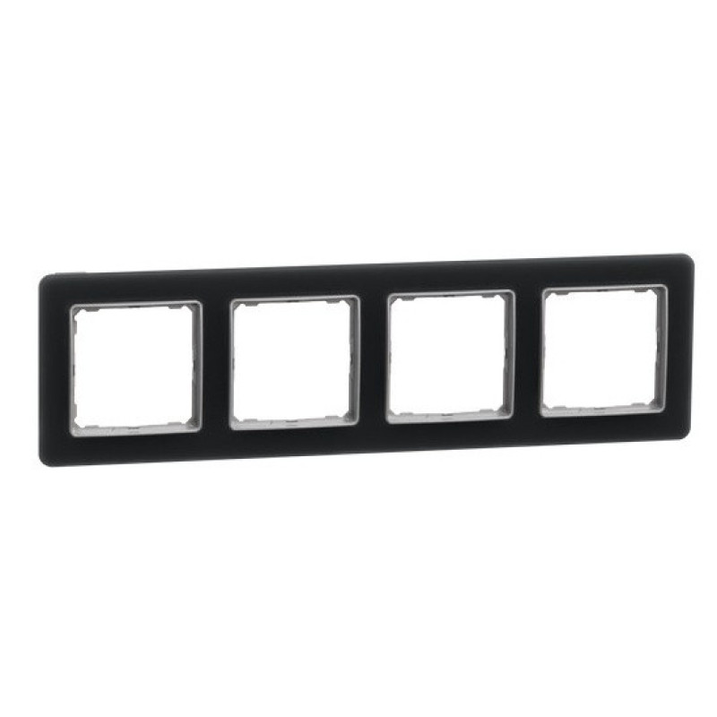 Рамка 4-постовая Schneider Electric Sedna Elements искусственное матовое стекло SDD362804