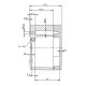 Порожня металева монтажна коробка Spelsberg AL 1308-6 (sp15000601) IP66