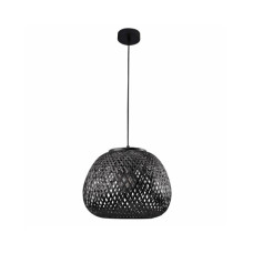Люстра в стиле бохо, подвесной светильник Goldlux 329219 Zanzibar E27 1x20W IP20 черная