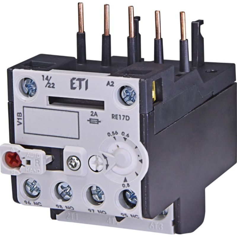 Тепловое реле ETI 004641402 RE 17D-0.8 (0.56-0.8A) (для CE, CAE, CE17)