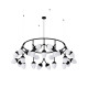 Люстра Pikart 37779-5 Burgeon E14 27x60W IP20 чорна