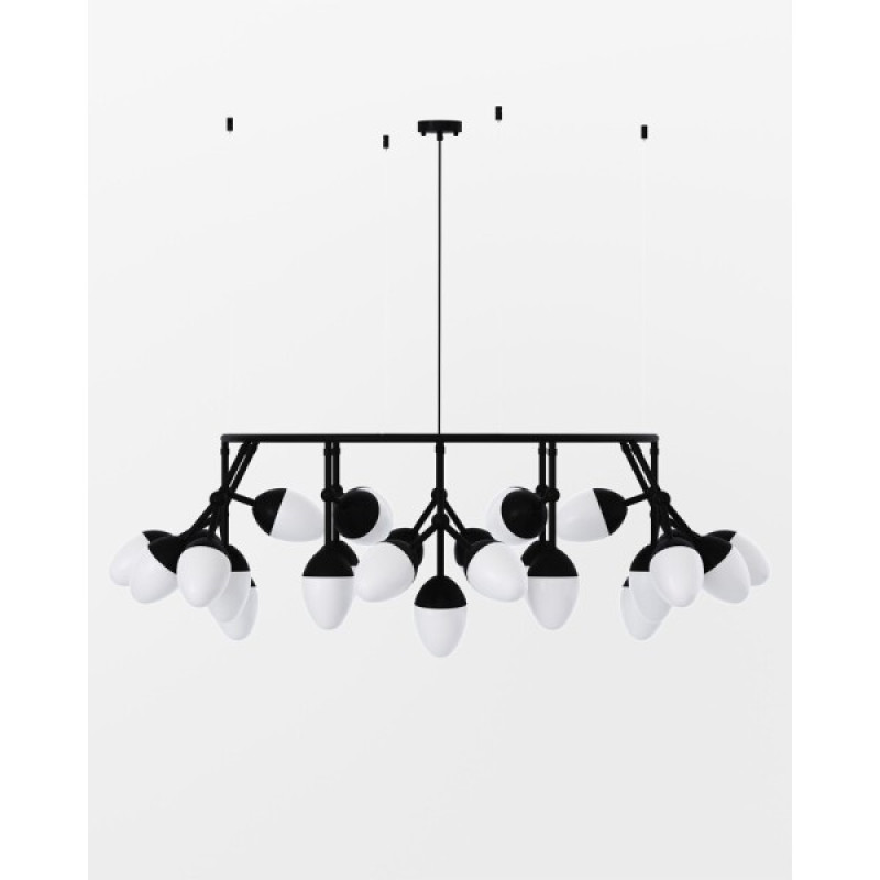 Люстра Pikart 37779-5 Burgeon E14 27x60W IP20 чорна