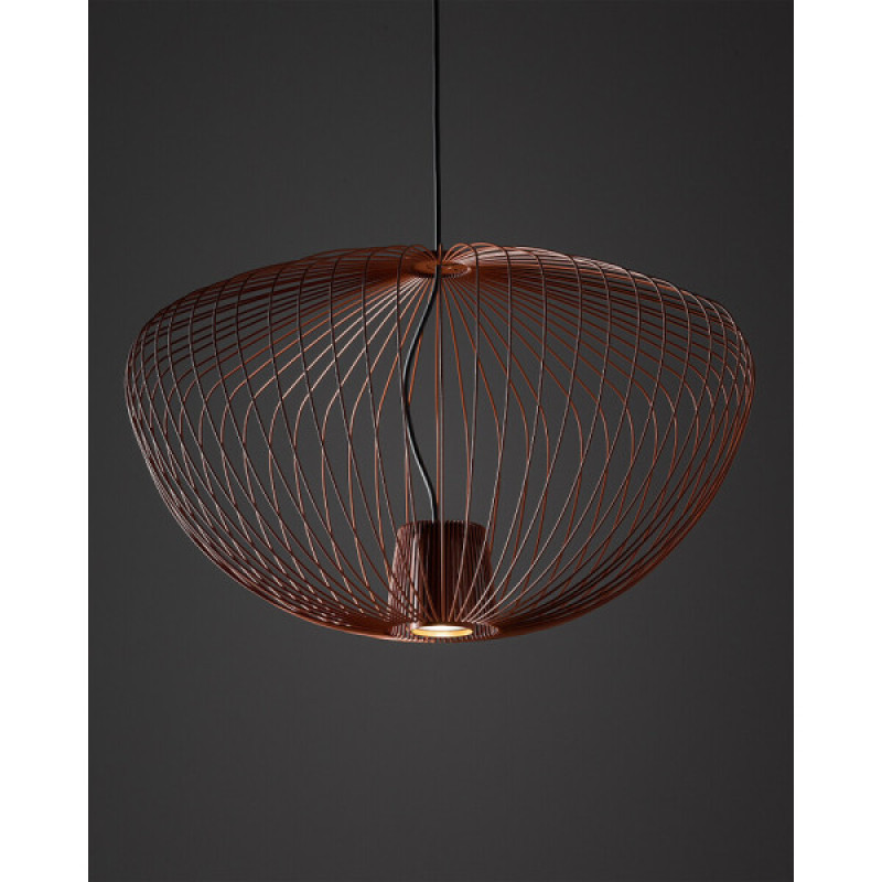Подвесной светильник, люстра Nowodvorski 11495 Pumpkin M GU10 1x10W IP20 терракотовый
