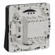 Прохідний 2-клавішний перемикач Schneider Electric MUR35019 (сх.6+6) IP55 (чорний)