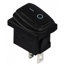 Перемикач Аско-Укрем KCD1-2-101W IP65 чорний (A0140040057)