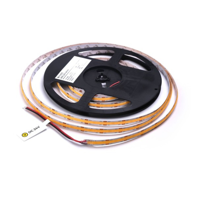 LED лента COLORS COB-24V-IP20 5W 410Lm 4000K 5м (DF6-24V-8mm-5W-NW)
