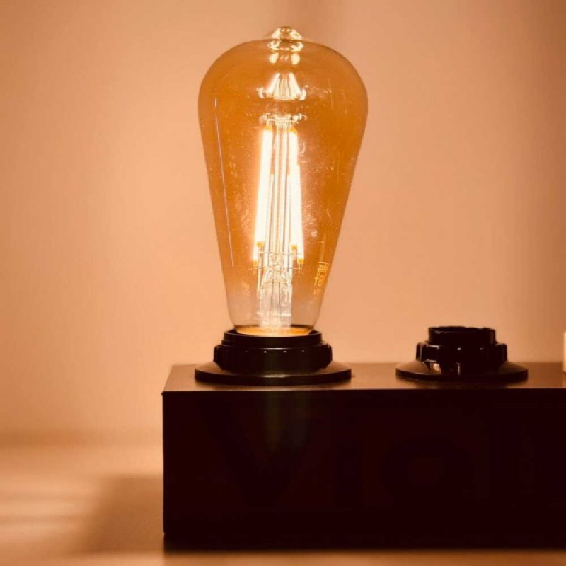 Лампа LED FILAMENT ST64 10W E27 2200K VIOLUX ( 836012 )