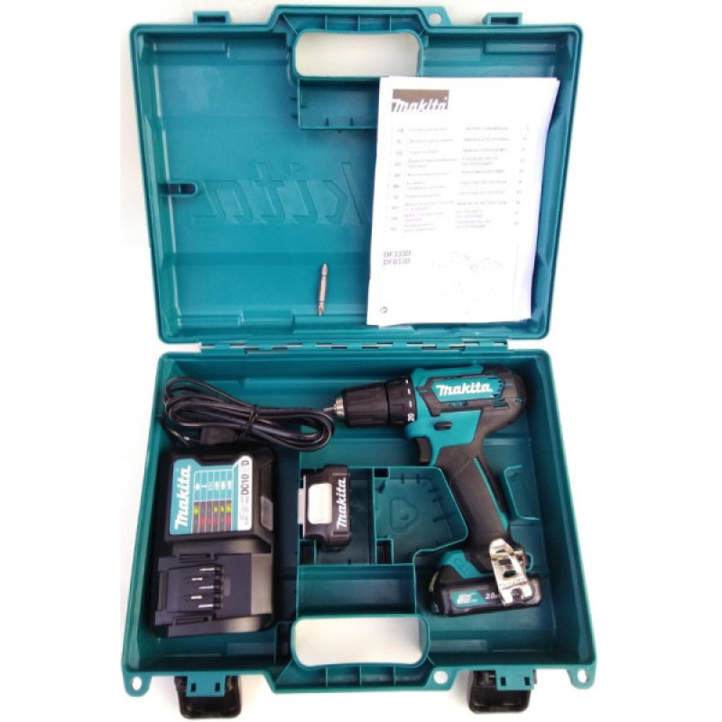 Аккумуляторный шуруповерт MAKITA DF333DWAE