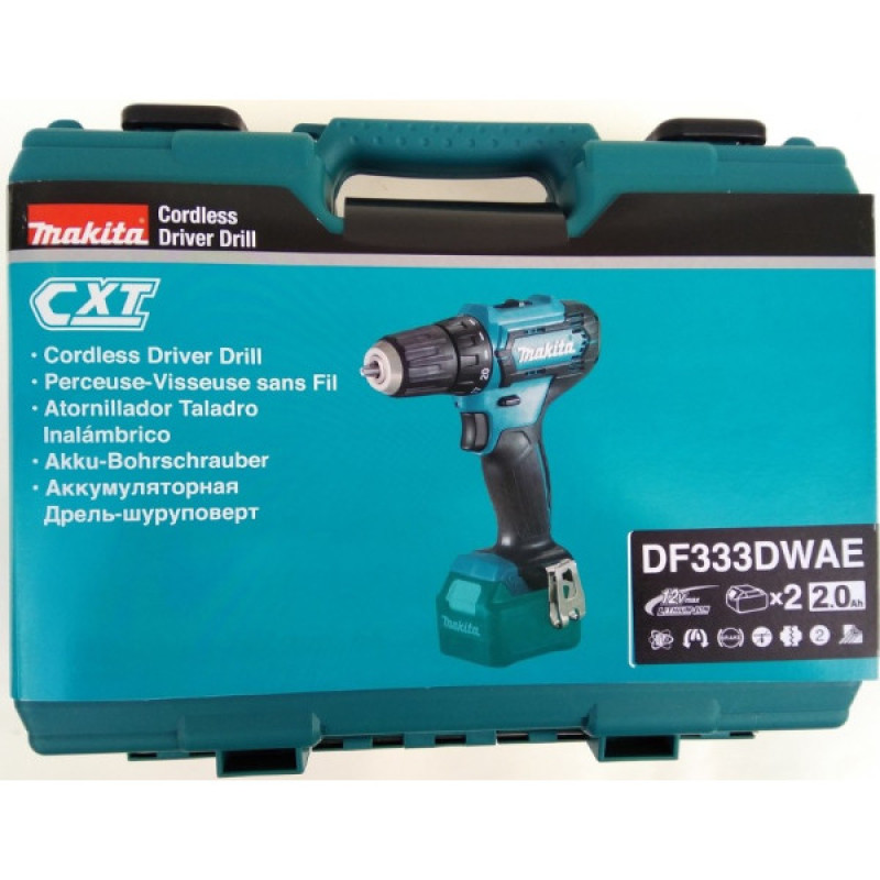 Аккумуляторный шуруповерт MAKITA DF333DWAE