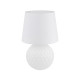 Настольная лампа TK Lighting 16046 Santana E27 1x15W IP20 белая