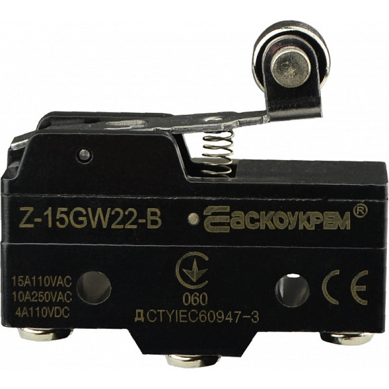 Кінцевий міні-вимикач Аско-Укрем Z-15GW22-B (A0050040007)