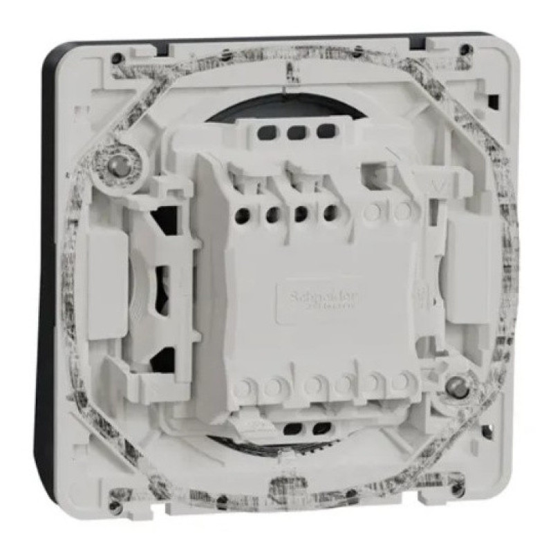 Выключатель Schneider Electric MUR35025 с подсветкой IP55 (черный)