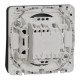 Выключатель Schneider Electric MUR35025 с подсветкой IP55 (черный)