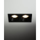 Точечный светильник TK Lighting 10579 Prisma Duo GU10 2x10W IP65 черный