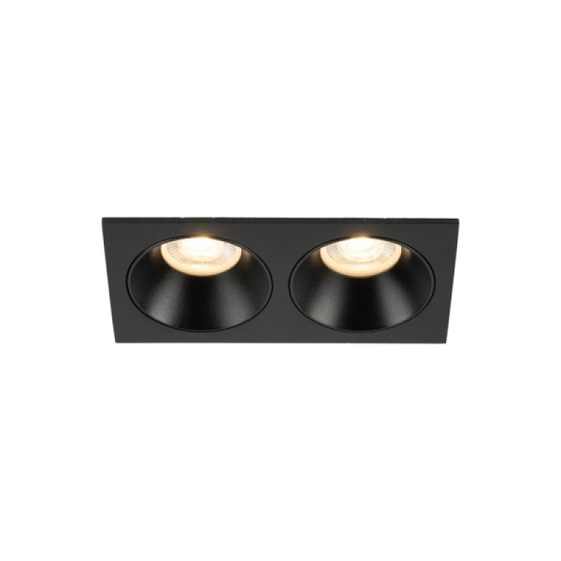 Точечный светильник TK Lighting 10579 Prisma Duo GU10 2x10W IP65 черный