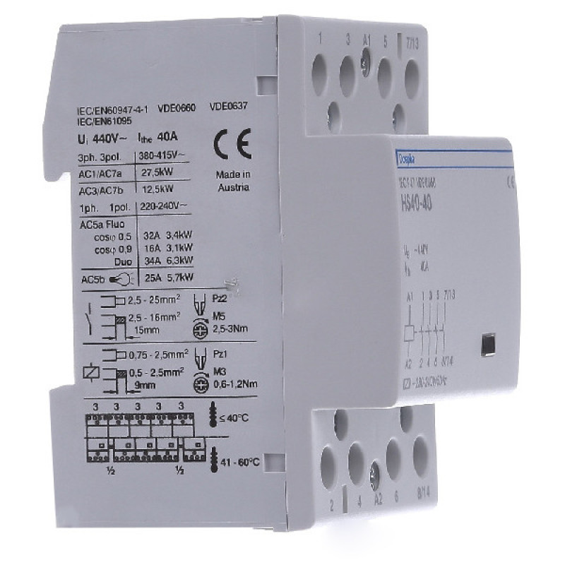 Контактор Doepke HS40-40 230В 40А