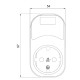 Реле контролю напруги Аско-Укрем URate S-16 AC 230V 16A (5 ... 999с)