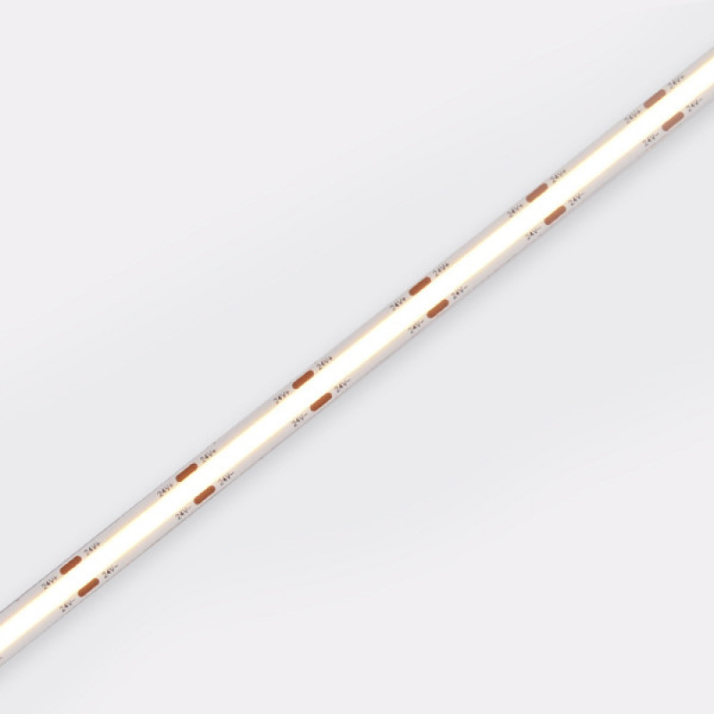 LED стрічка COLORS COB-24V-IP20 5W 400Lm 3000K 5м (DF6-24V-8mm-5W-WW)