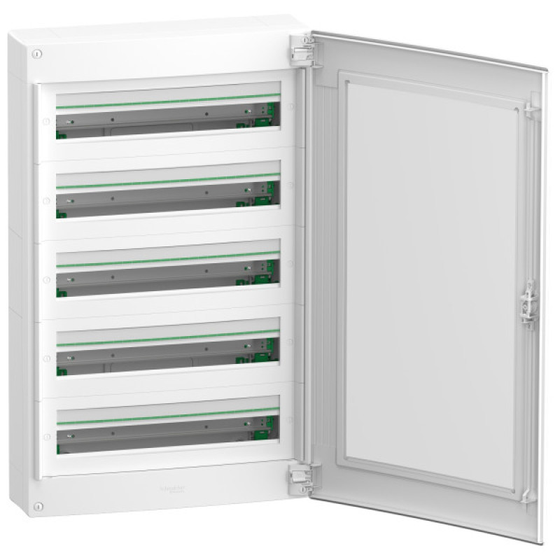 Навесной щит Schneider Electric PrismaSeT XS LVSXR524 5 рядов 120М прозрачные двери