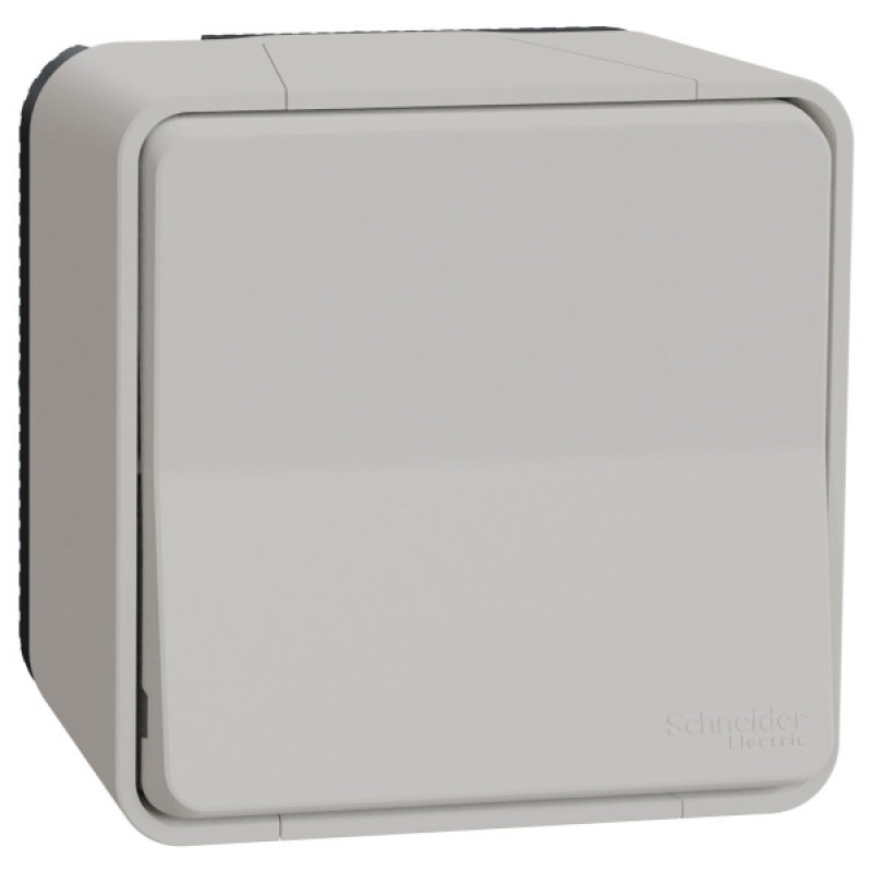 Накладной 1-клавишный выключатель Schneider Electric MUR39021 IP55 (белый)