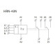 Реле контролю фаз Elko-Ep HRN-43N/UNI 24-240В AC/DC