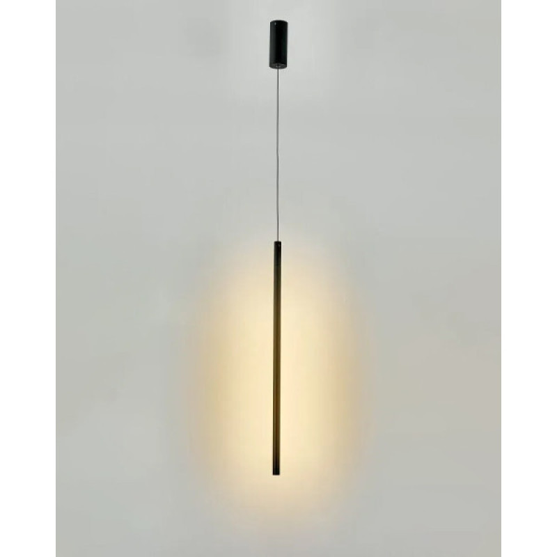 Подвесной светильник, люстра MJ-Light 15037 PIN LED 1x18W 3000K 1400Lm IP20 черный