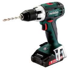 Аккумуляторная дрель-шуруповерт Metabo BS 18 LT 18В 60Нм 2xLi-PowerCompact 2Ач (602102530)