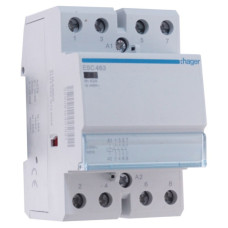Безшумний контактор 63A ESC463 (4НВ, 230В) 3м Hager