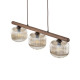 Подвесной светильник, люстра TK Lighting 11069 Salvia E14 3x10W IP20 коричневый