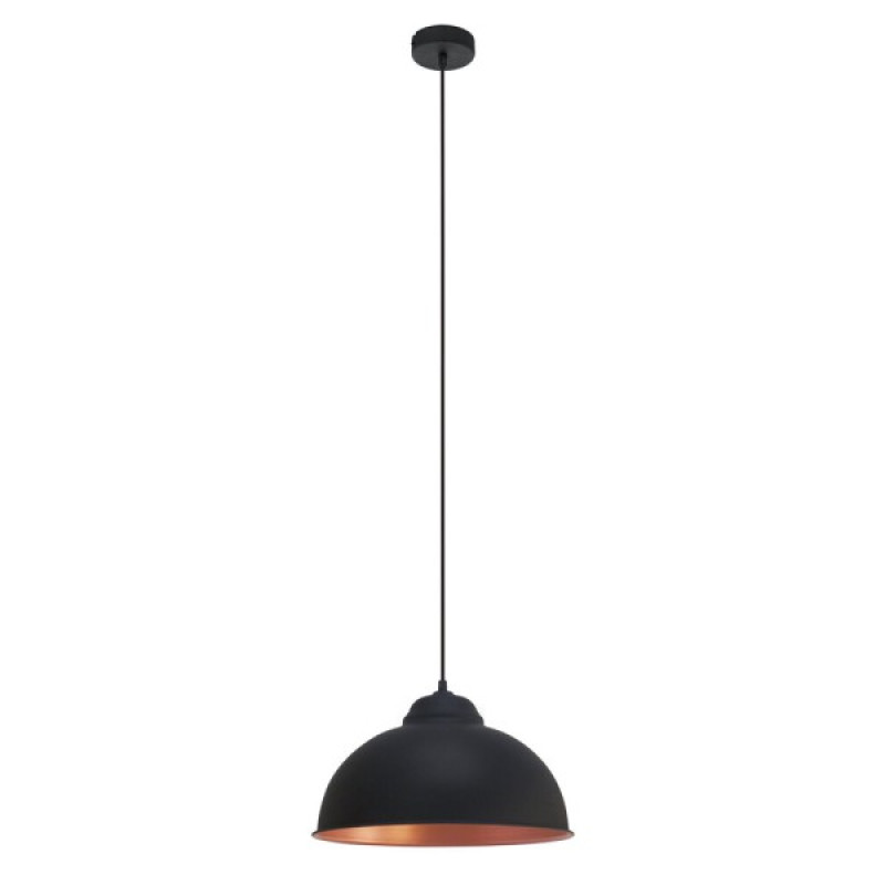 Подвесной светильник, люстра Eglo 49247 Truro E27 1x60W IP20 черный