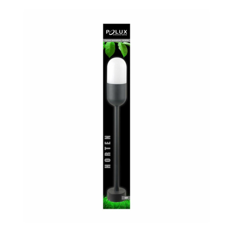 Вуличний світильник Goldlux 314161 Horten E27 1x10W IP44 GR