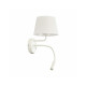 Бра, настінний світильник Tk Lighting 10204 Maja E27+G9 2x15+8W IP20 Wh