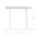 Потолочный светильник Nowodvorski 10213 CL Office Pro LED 1x40W 3000K 4540Lm IP20 черный