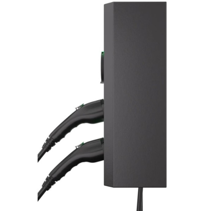 Бытовая зарядная станция Octa Energy W322-S-C2-C2 Wall на 22кВт (розетка 1ф + Type 2 + Type 2)