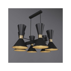 Люстра Pikart 11538-4 Dualight E27 12x60W IP20 черная