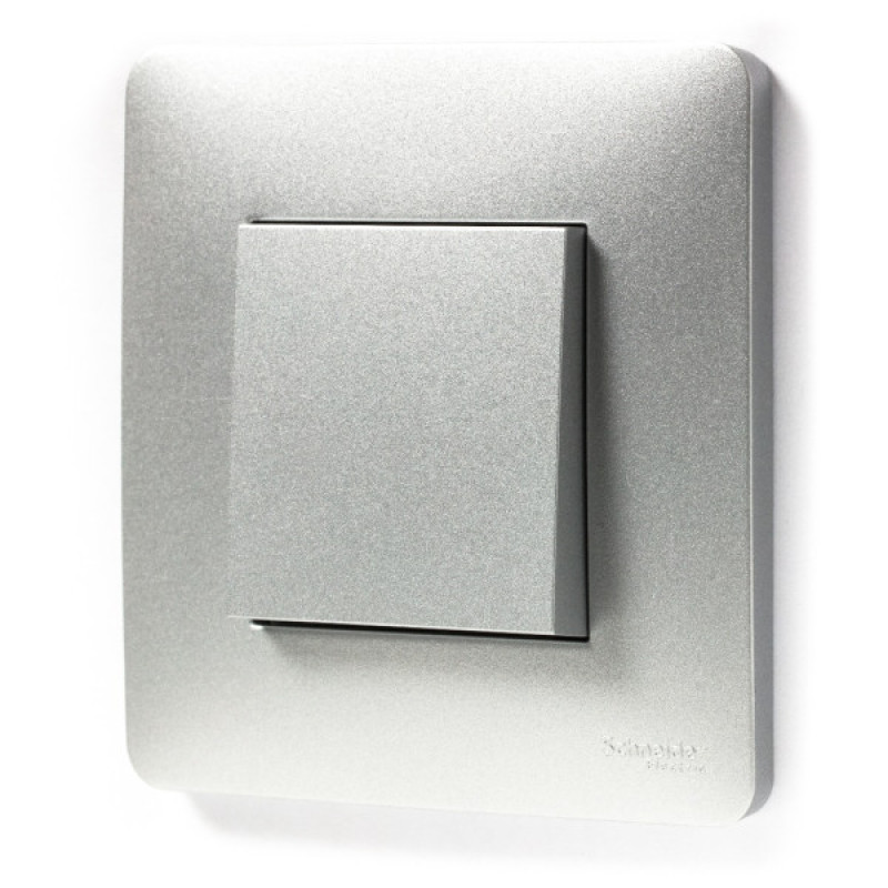 Одноклавишный выключатель Schneider Electric NU320130 (схема 1) 10А 2М (алюминий)