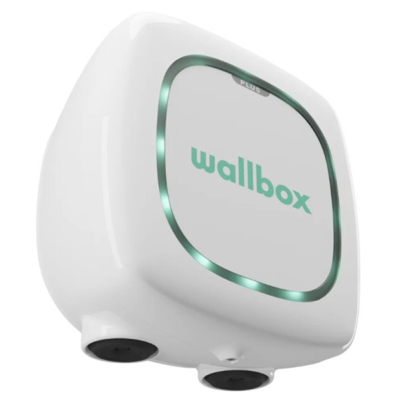 Зарядна станція Wallbox Pulsar Plus 22кВт Type 2 кабель 5м біла (PLP1-0-2-4-9-001)