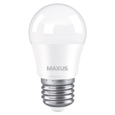 Светодиодная лампа Maxus G45 7Вт 3000K 220В E27 (1-LED-745)